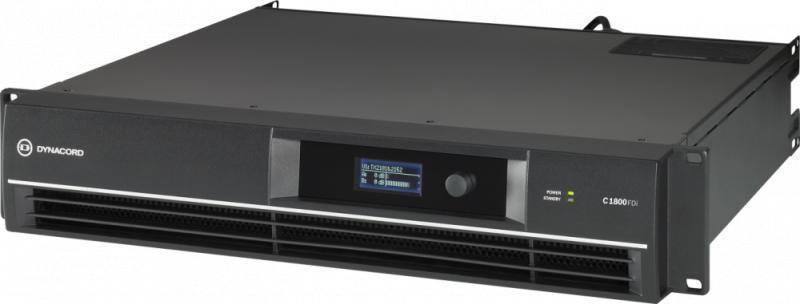 DSP power amplifier 2x950W, in