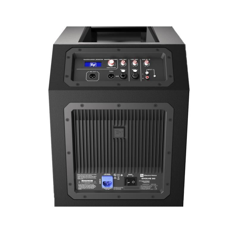 Column speaker sub US, black -