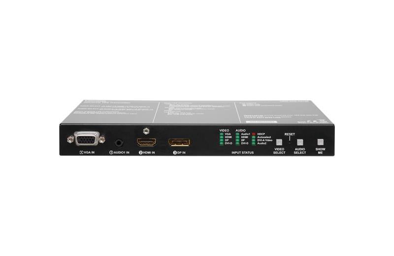 HDMI1.4, VGA, DVI, DP1.1 + Eth