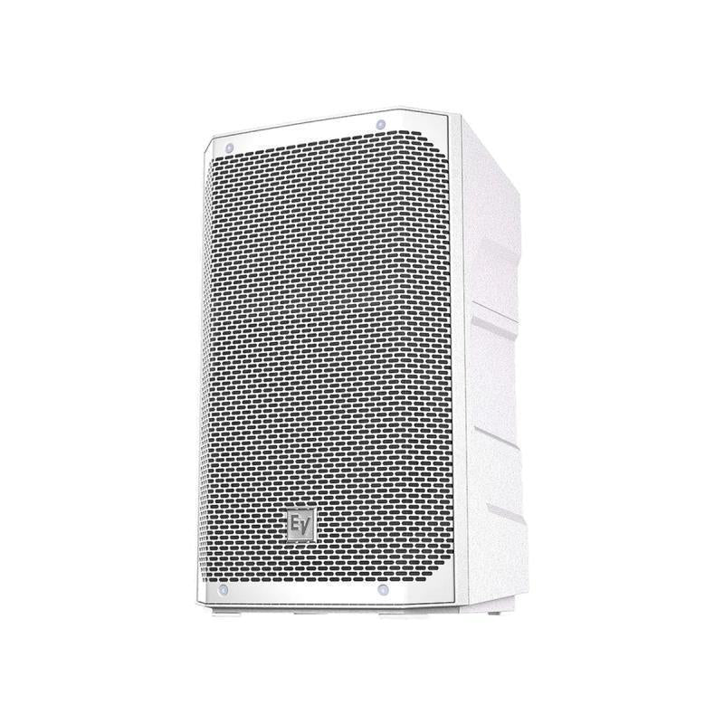 10" 2-way powered speaker, whi