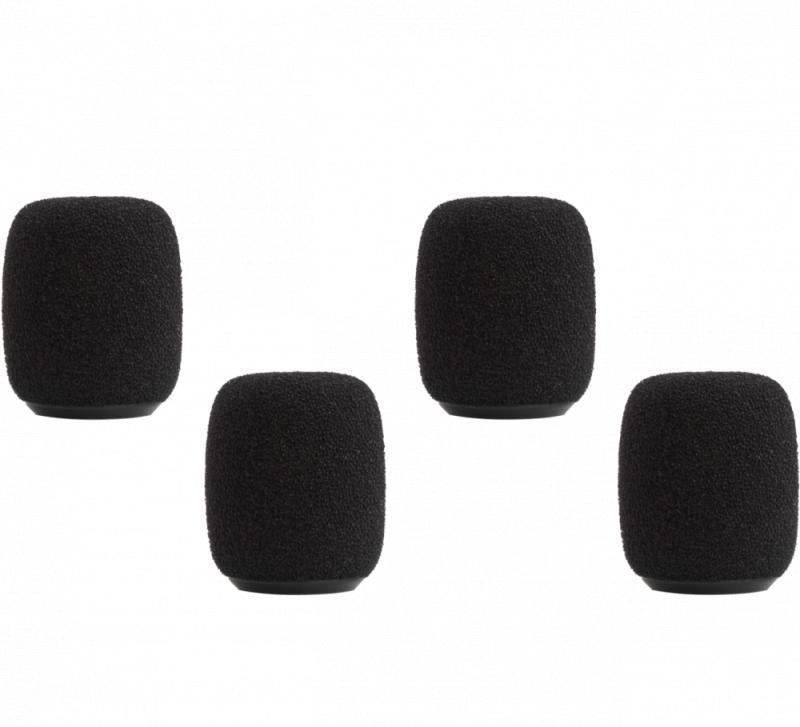 Black Snap-Fit Foam Windscreen