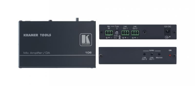 1:2 Mic Line Amp DA