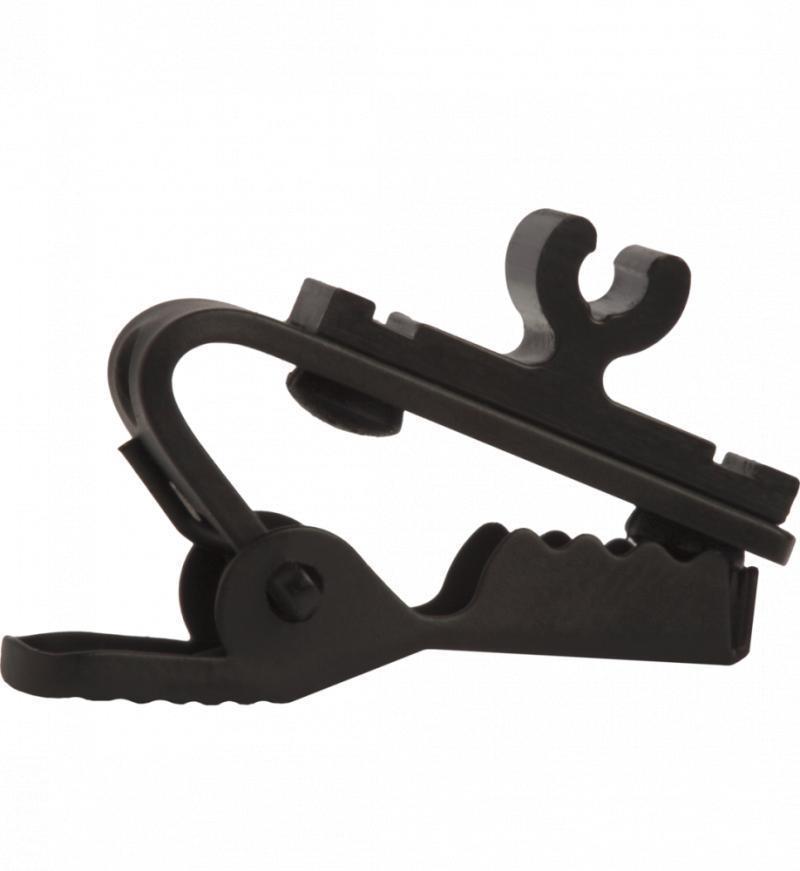 Black Single Mount Tie-Clips f