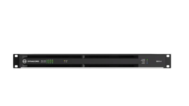 4-channel networked DSP amplif