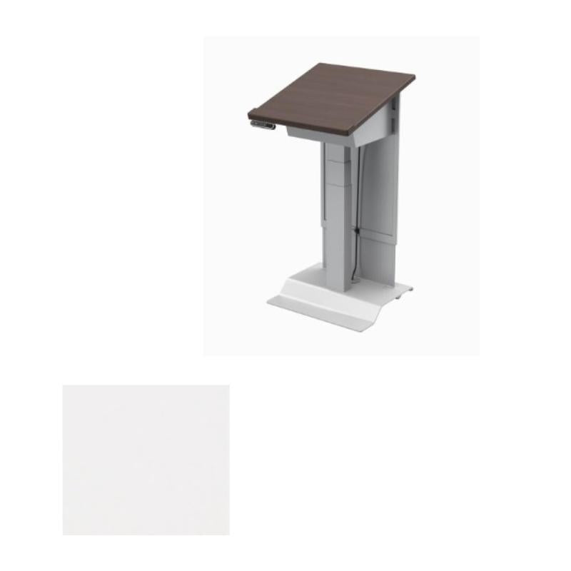 Electric lift small lectern