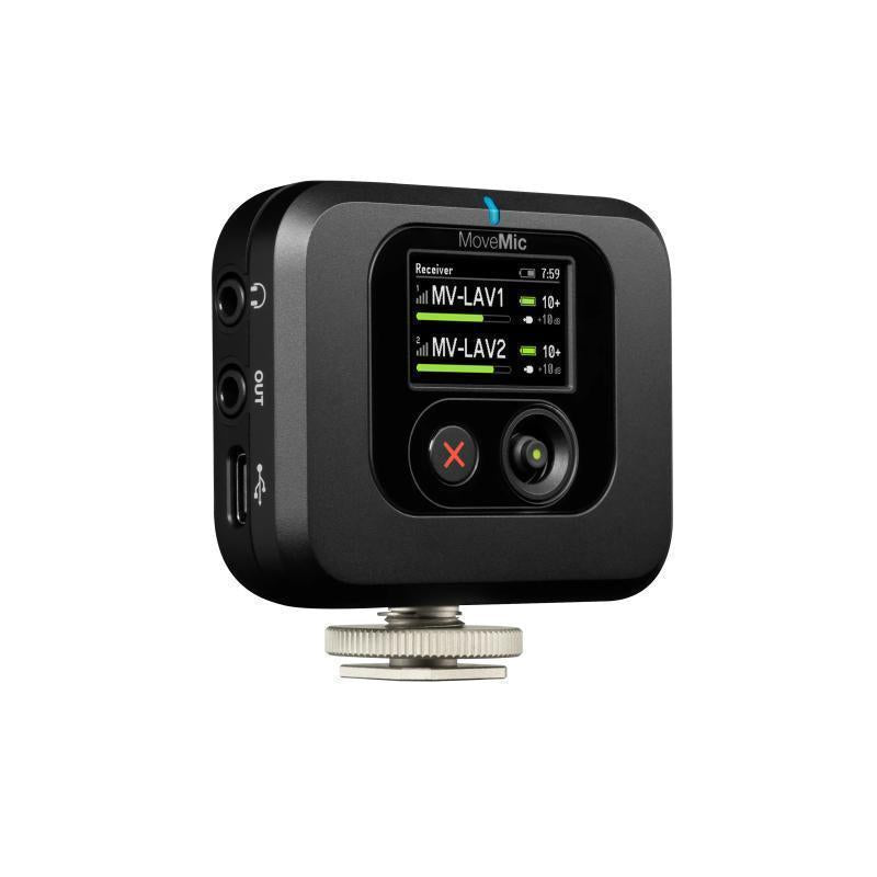 Cold-shoe mountable Receiver f