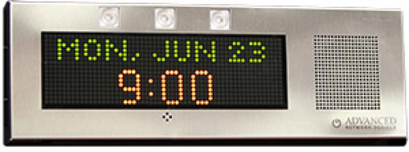 IP Clock with Flashers (Small,