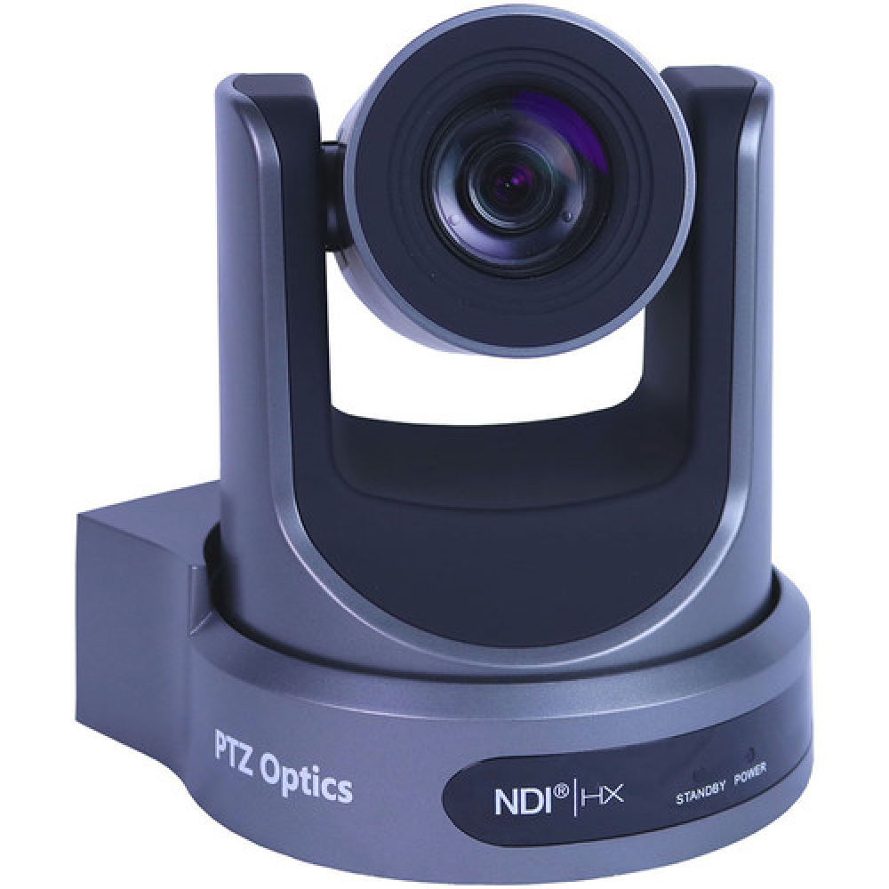 ProAVTechStore PTZ Optics 30X NDI|HX Camera (Gray) PTZOptics Video Conference - Accessory