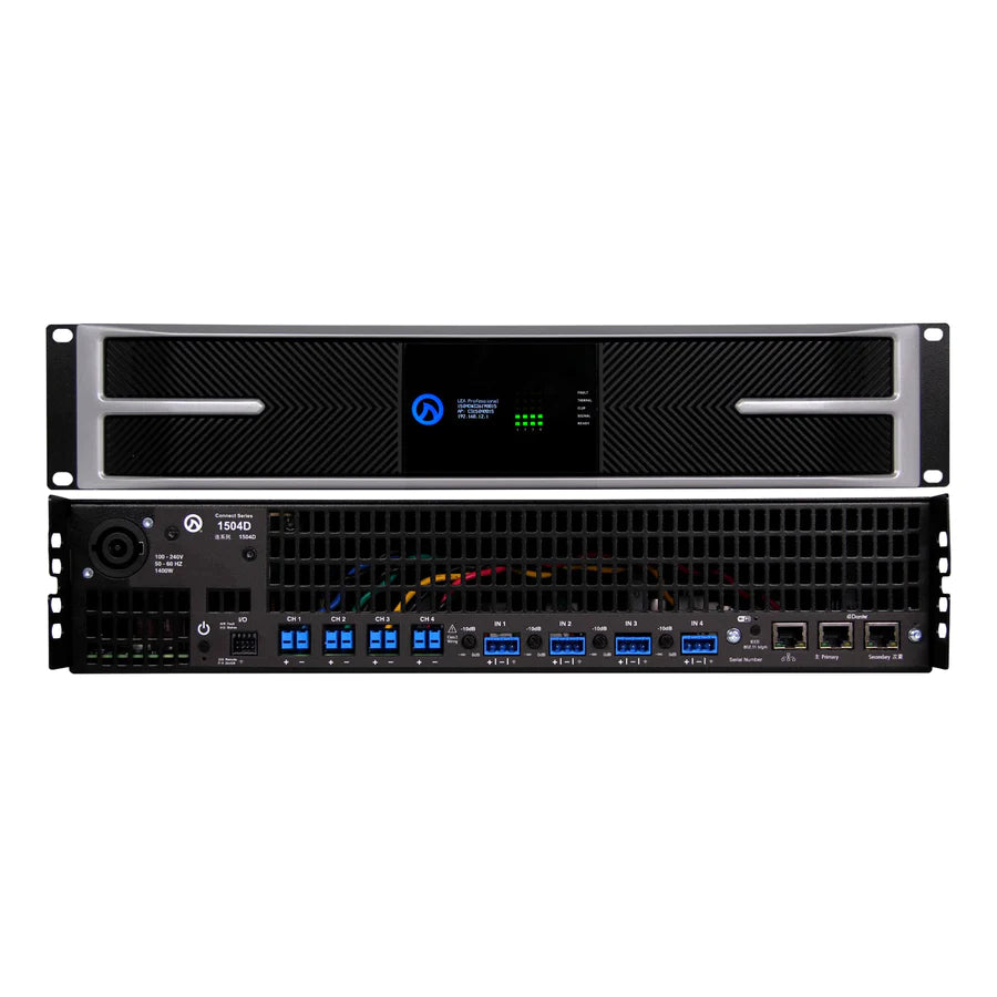 LEA Professional - 4-Channel 1500W Power Amplifier - Connect 1504