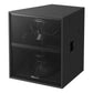 Pioneer - Dual 12-Inch Hybrid Loaded LF Loudspeaker - Pro Audio XY-1 - Black