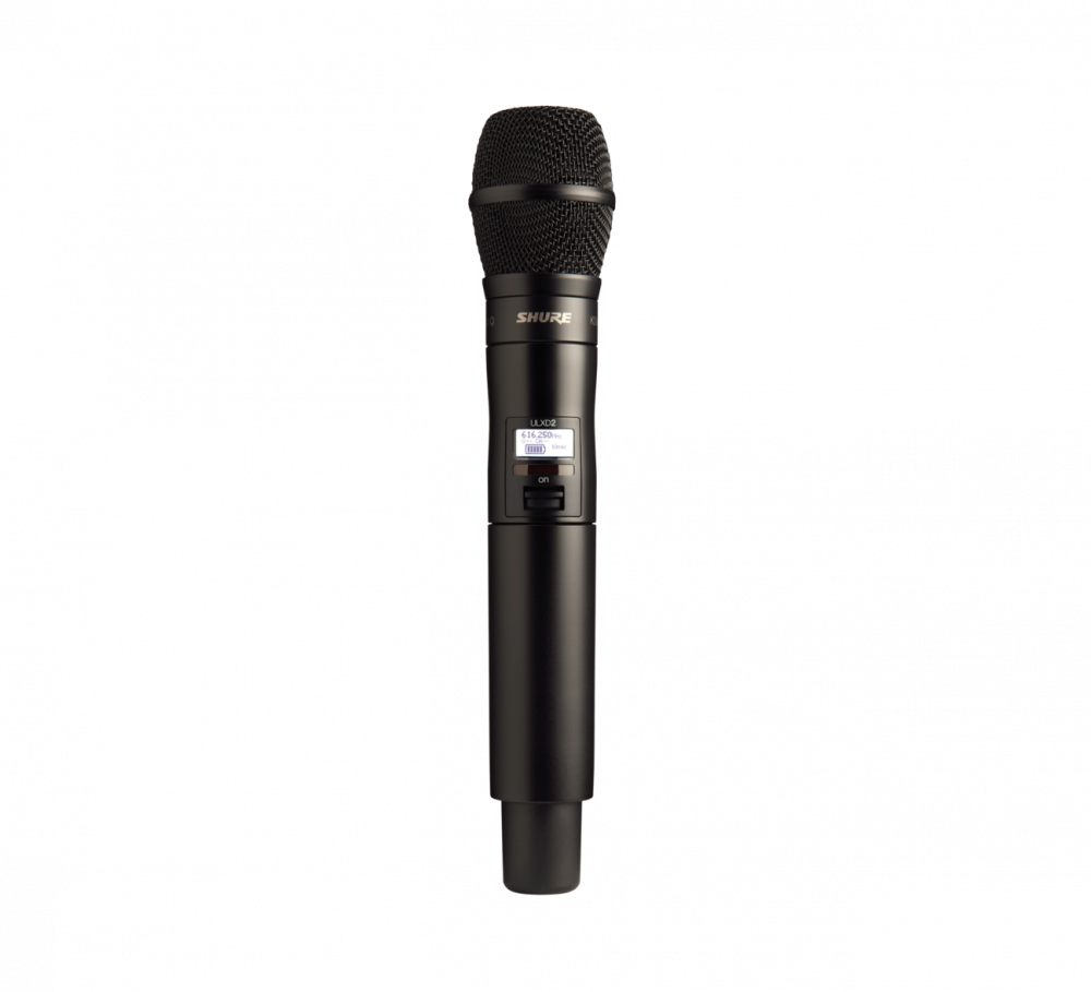 Shure KSM9HS Dual Pattern (Hypercardioid/Subcardioid) Condenser Handheld Vocal Microphone (Black)
