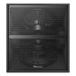 Pioneer - Dual 12-Inch Hybrid Loaded LF Loudspeaker - Pro Audio XY-1 - Black