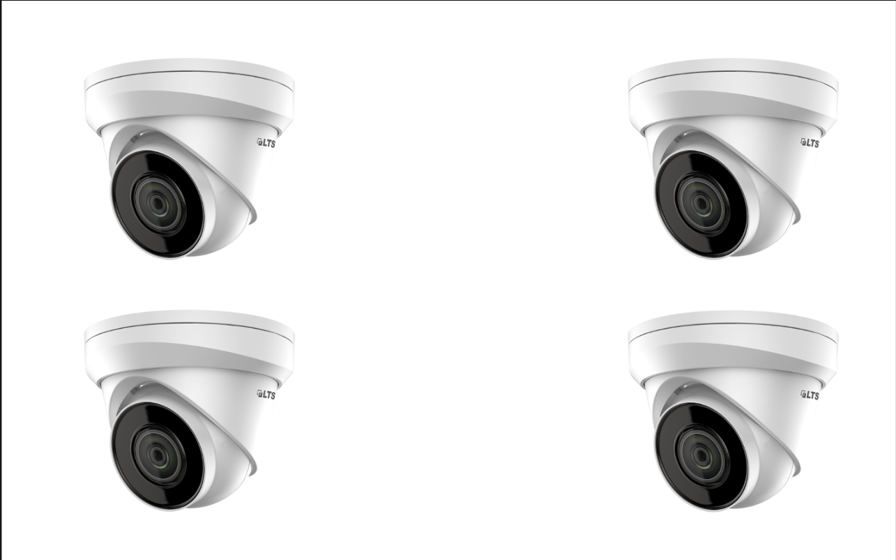 CAMBT4 - Security Camera Bundle - (Turret)