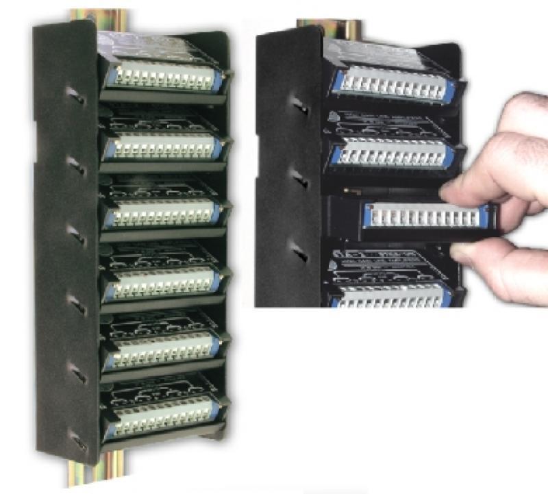 Din Rail Adapter for 6 STICK