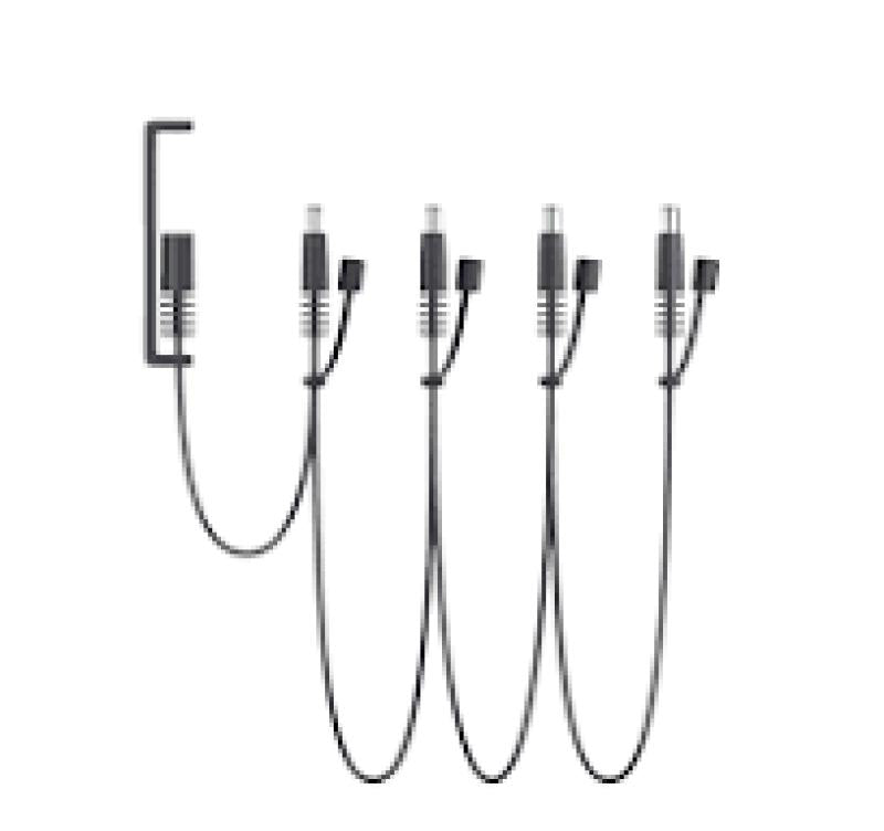 Distribution cable to charge u