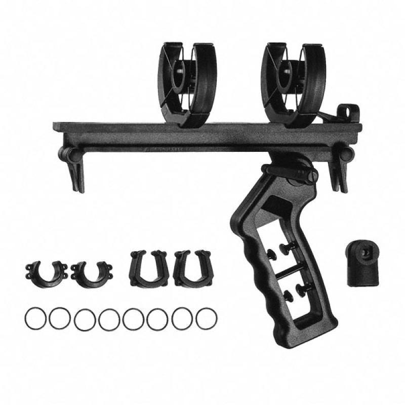Combination shockmount pistol