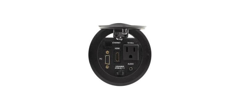Round Table Mount - Black