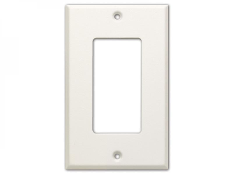 Single White Cover Plate Use