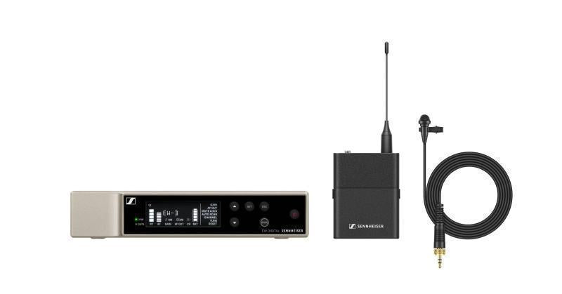 Digital wireless lavalier set.