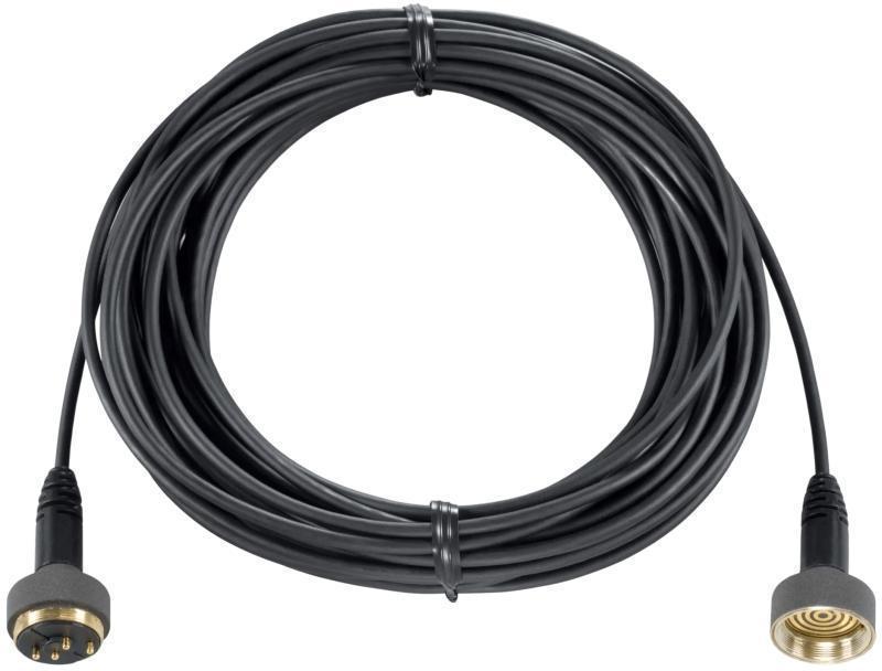 Remote cable carries audio sig