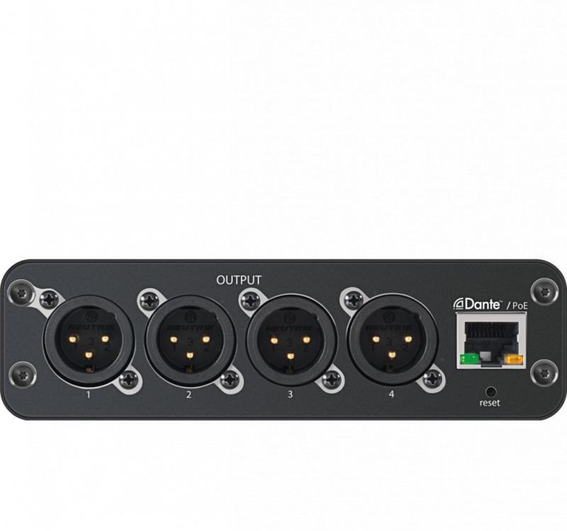 4-Input, XLR connectors, Mic/L