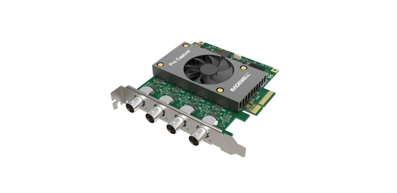 FH PCIe x4, 4-channel SD/HD/3G