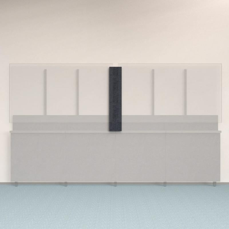 Display gap panel for heckler