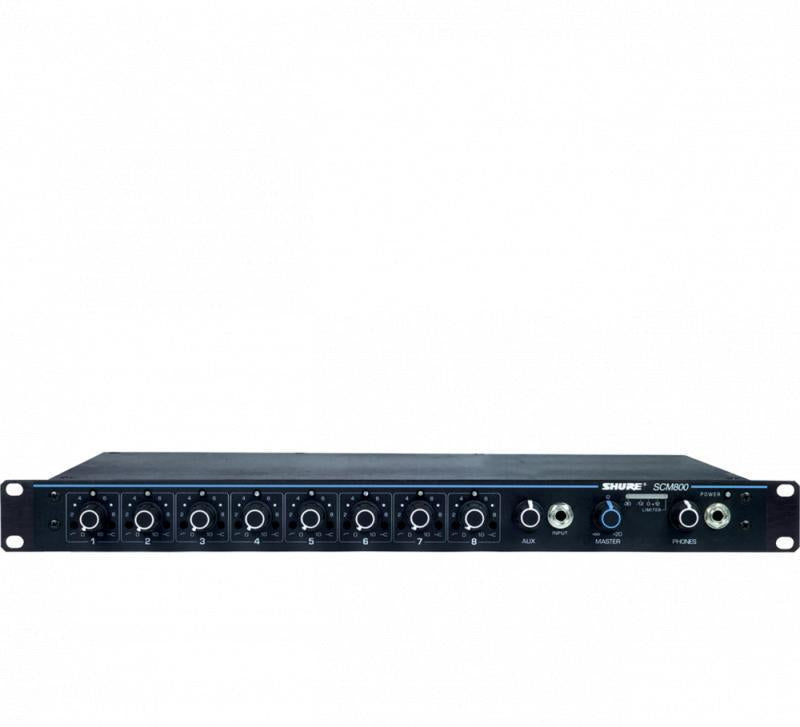 Eight-Channel Microphone Mixer