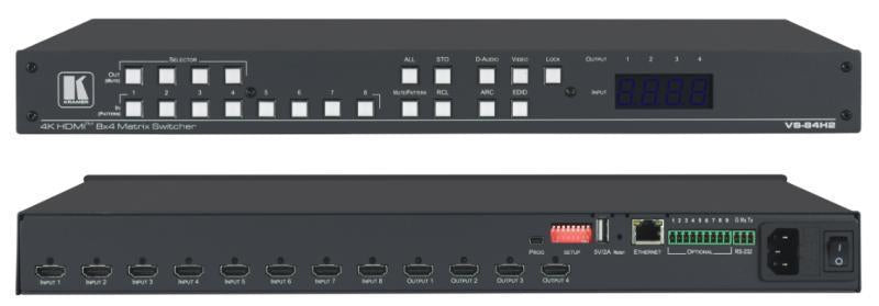 8x4 4K HDR HDCP 2.2 Matrix Swi