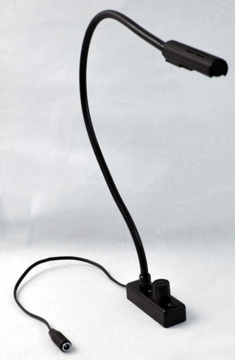 18" 2.4W Gooseneck Lamp w/pwr