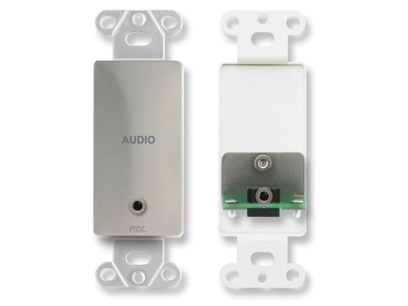 Mini-Jack Pass-Through Plate -