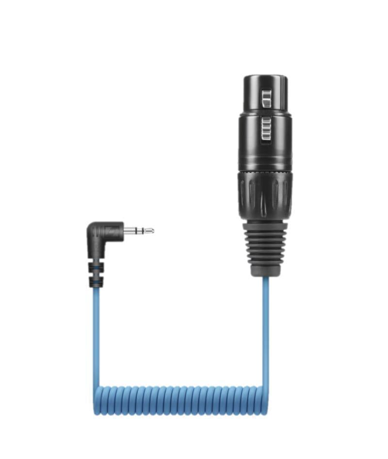 XLR-3 to a 3.5 mm connector ca