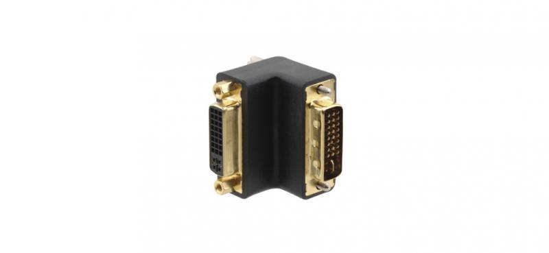DVI-D(F)-DVI-D(M) RA Adapter