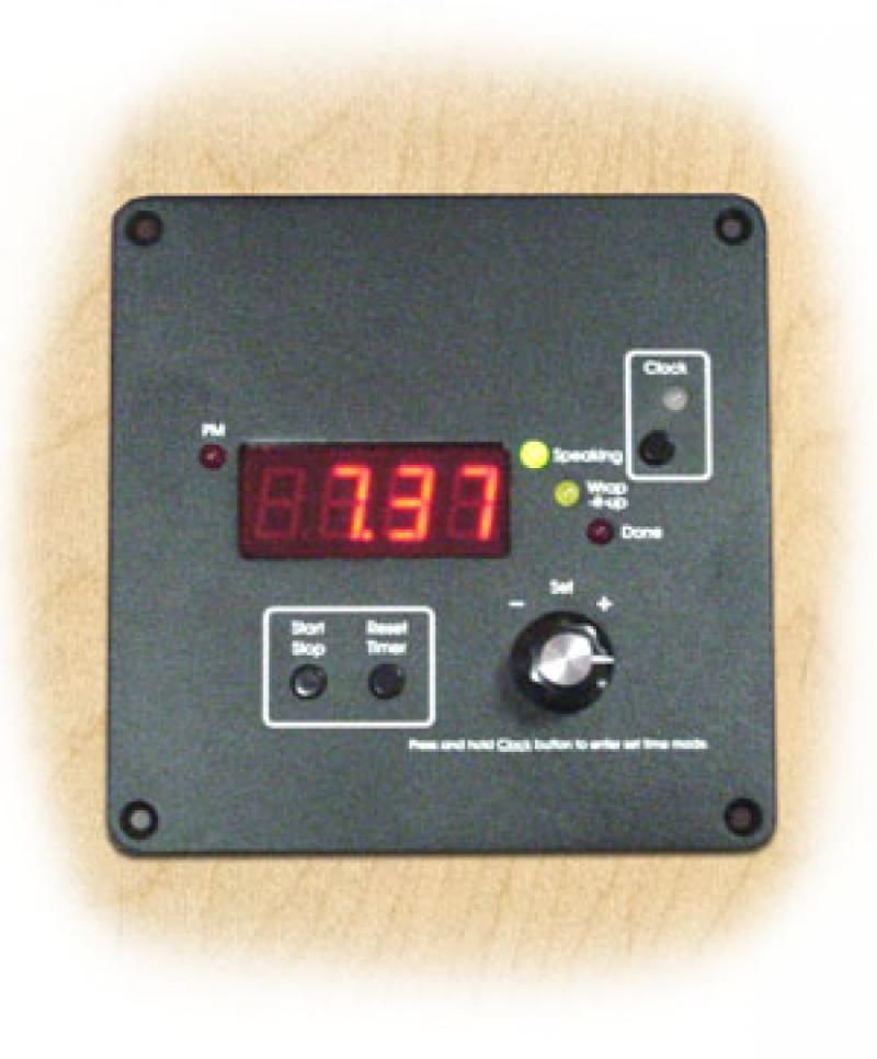 Count Down Timer Clock Black