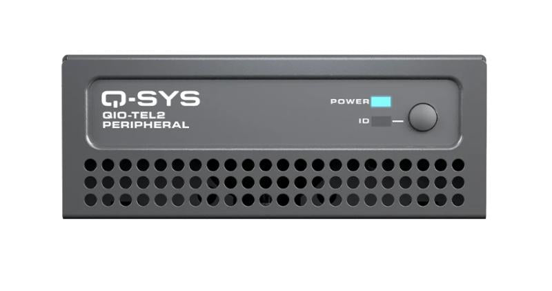 Q-SYS peripheral providing 2 R