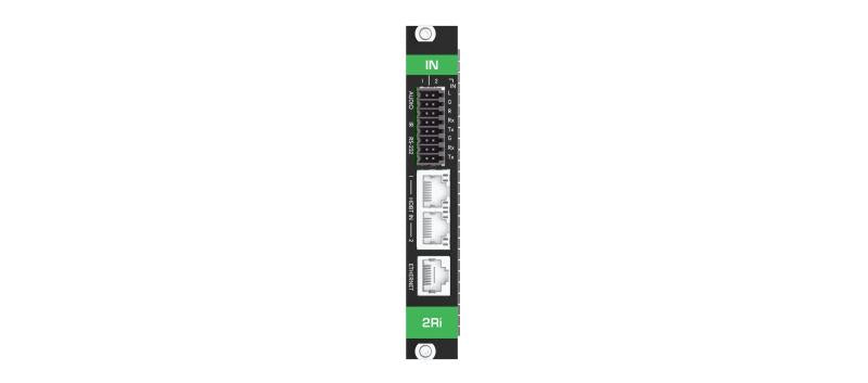 2-port 4K60 4:4:4 HDBase-T wit