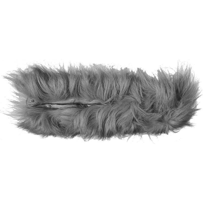 Long hair wind muff for use wi