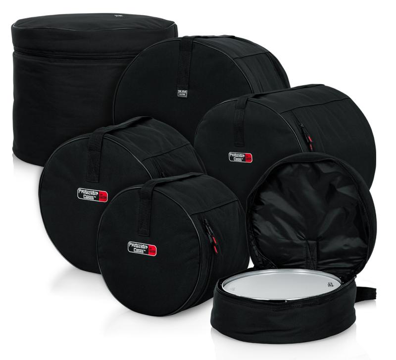 5-Piece Set of Padded Nylon Ba