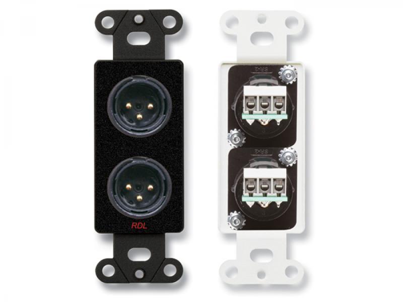XLR 3-pin Female & 3-pin Male