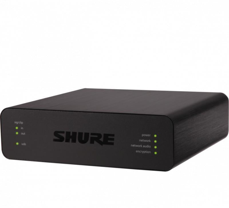 Shure Dante audio network inte