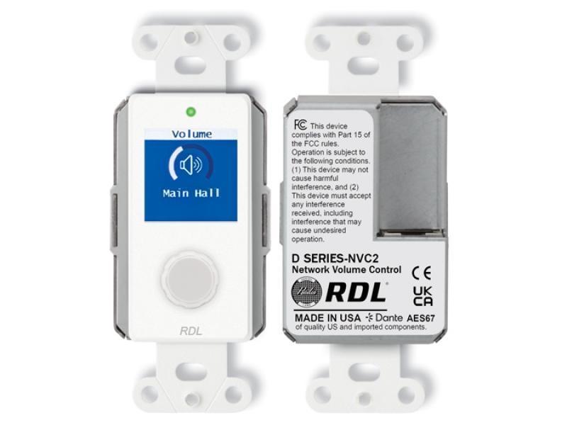 Dante/AES67 Level Control Two