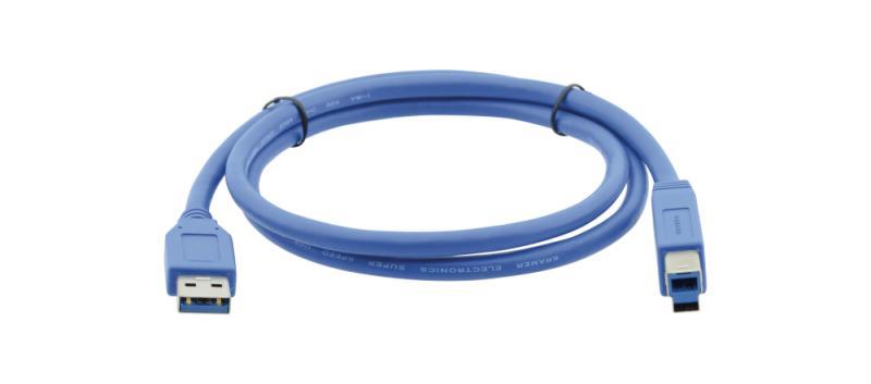 6' USB 3.0 A to B Cable