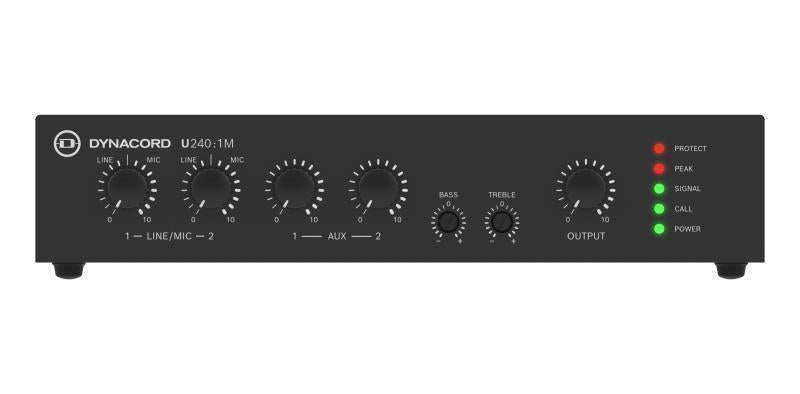 Mixer amplifier 240W 1 channel