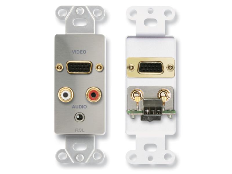 Audio/Video Decora Jack Panel