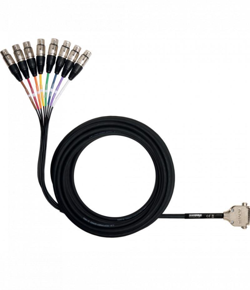 8 Channel DB25 to XLR Female A