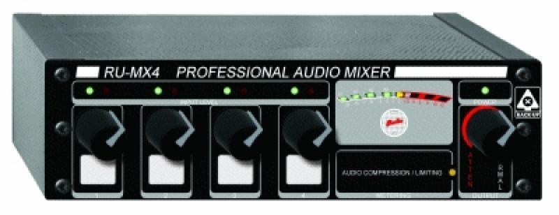 4 Input Mic/Line Mixer 4 mic w