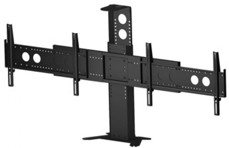 Dual 40-70" FP Display Mt Bl