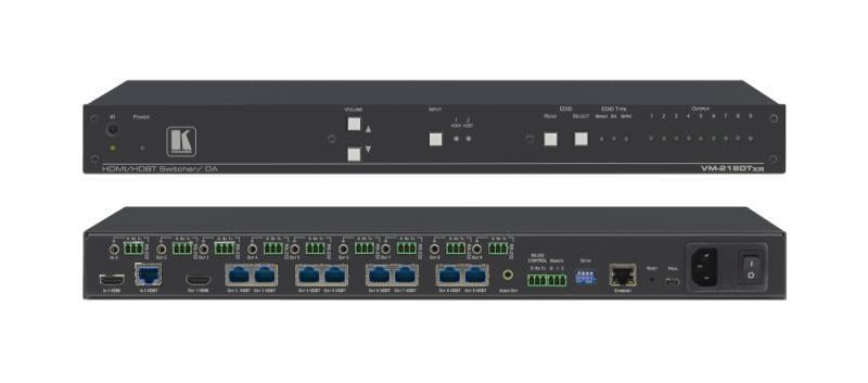2x1:8 4K UHD HDMI and HDBaseT