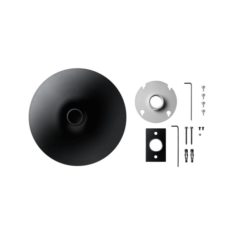 1.5" Pole Mount Kit, Round, Bl