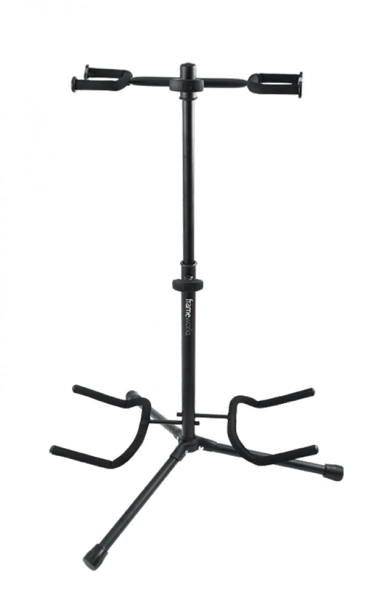 Frameworks double guitar stand